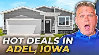 4 New Construction Homes In ADEL IOWA: Real Estate Tour | Living In Adel IA | Des Moines IA Realtor