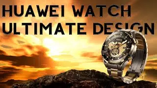 Обзор Huawei Watch Ultimate Design