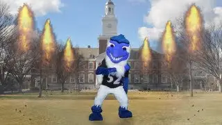 Johns Hopkins Blue Jay Does the Ray Lewis Dance!