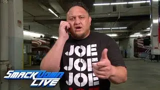 Samoa Joe is going to pay a visit to the Styles home: SmackDown LIVE, Aug. 28, 2018