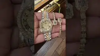 Rolex custom 18kt Combo Diamond