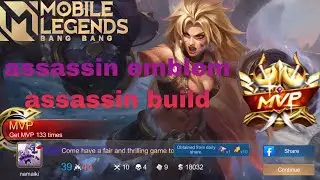MASHA assassin emblem, assassin build