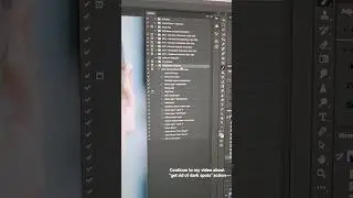 как установить экшен и использовать #photoshop #экшены