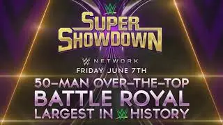 WWE Super ShownDown 2019 Match Card 50 Man Battle Royal