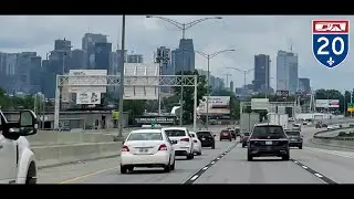 Autoroute 20 - Montreal, Quebec - Pont Samuel-de-Champlain Bridge - 2024/13