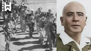 Hinrichtung des japanischen Generals, der für den Todesmarsch von Bataan verantwortlich war