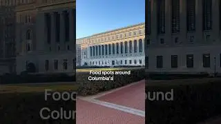 Food tour around #columbia #university ! 🥗🍕🍜🍣🥟🥞 #nyc #food #hiddengems #ivyleague #college