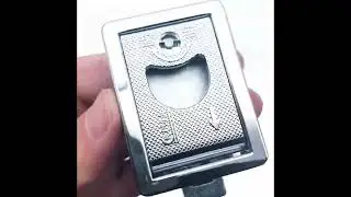 XK110 57 Long Zinc Alloy Panel Lock Without Lock/With Lock, Bright Chrome Plated