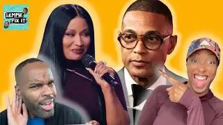 Don Lemon Snatches Nicki Minaj's Wig!