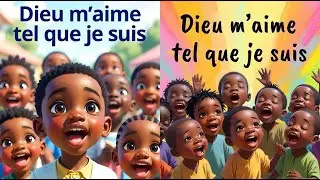 🌈🎶Dieu m’aime tel que je suis🥰 📖 | Chanson Gospel Afrobeat pour Enfants🎉