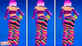 Fortnite Cat Holloway Skin Party Hips 1 Hour Version Thicc 🍑😘 New Dreamy Coast Style 😍 Zoomed In 😜