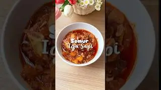 RESEP SEMUR IGA SAPI KUAH KENTAL BUMBUNYA MEDOK #semurdagingsapi #resepmasakan #menusimple