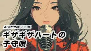 AIまかせのAdo風『ギザギザハートの子守唄』