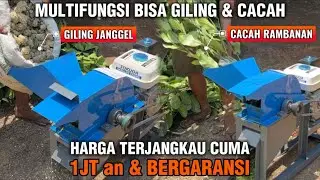 COPER MULTIFUNGSI 1 JTan & BERGARANSI‼️. test giling janggel jagung dan cacah rambanan.