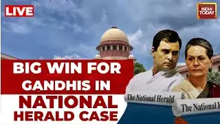 LIVE Big Win For Gandhis In National Herald Case News LIVE |ED Vs Rahul Gandhi LIVE |BJP Vs Congress