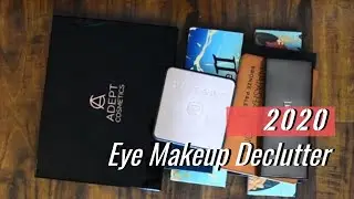 Palettes, Liners, and Eye Makeup Declutter | Only Keeping Things I Love