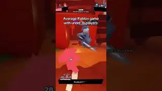 Average Roblox game with under 1k players