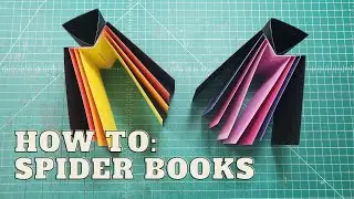 Как сделать: Книги о пауках // Создайте жуткую книгу на Хэллоуин