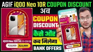 iQOO Neo 10R Coupon Discount Kab Aur Kaise Milega - Bank Offers - Amazon Great Indian Festival Sale