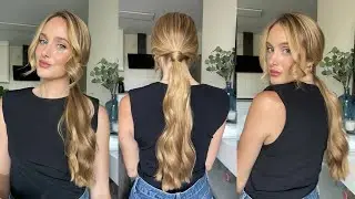 Consigue la coleta con ondas de Marina Torres | Styler ghd platinum+ couture collection