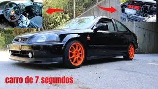 Honda Civic EJ8 K20 by Raven Performance