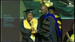 APOSTLE JOSHUA SELMAN WITH KOINONIA SCHOOL OF MINISTRY'S BEST GRADUATING STUDENT...