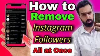 How to Remove Instagram Followers at once | How to Remove Ghost followers on Instagram