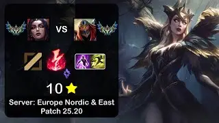 LeBlanc Mid vs Zed - EUNE Challenger - Patch 25.20