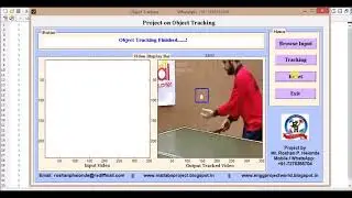 Object Detection Tracking using Matlab Source Code