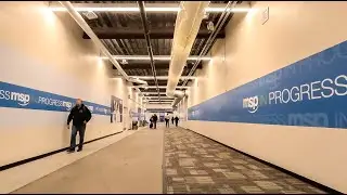 MSP G Concourse walk from beginning to end (2026 remodel in progress) ASMR / raw sound