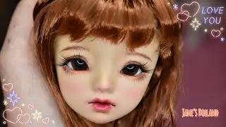 Fairy Castle Puff Unboxing Review|| Tan skin|| Skin color comparison with True Love BJD || MSD
