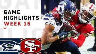 Seahawks vs. 49ers Week 15 Highlights | NFL 2018