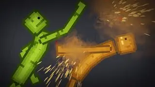 Melons Fight with Pumpkins COMPILATION In People Playground
