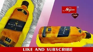 BLACK LABEL CAKE DESIGN # BOTTLE CAKE DESIGN # NAYAN CAKES