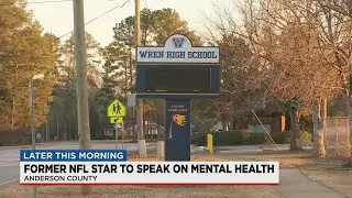 Former NFL player to speak on mental health