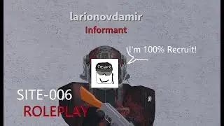 Playing Site 006 Roleplay {it's like SCP Roleplay}