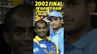 What Happened Because of the Rain in the Champions Trophy of 2002 ? #cricket #shorts