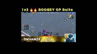 Check Reaction😂 Of DW Hamza Gaming 1v3 Squad Vipe BOOGEY OP Bolte 😍 #pubg #Shorts #boogeygaming