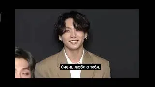 BTS 'Dynamite' ONLINE GLOBAL MEDIA DAY. 02.09.2020. Реакция участников. Русские субтитры.