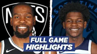 BROOKLYN NETS vs TIMBERWOLVES FULL GAME HIGHLIGHTS | 2021 NBA SEASON