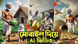 মোবাইল দিয়ে Ai Shorts ভিডিও তৈরি করুন&zwnj; ! How To Make Viral Reels Video
