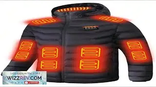 A Smart Heating Jacket Outdoor Thermal Equipment 21 Zone Fiber Heating Four