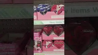 Valentines chocolate candy boxes at Dollar Tree