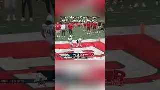 First & Last Akron Zips Touchdown of the 2024-25 Season ⚡ #shorts