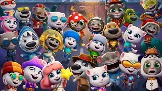 Talking Tom Gold Run - Discovering Every Character 2026 (4K Walkthrough)