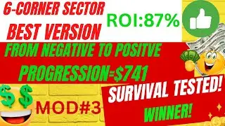 Best 6 Corner Roulette Strategy EVER &mdash; Watch the New Progression Crush It!