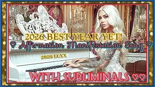 2026 MY BEST YEAR YET- 💵💋Manifestation🤑 Affirmation Song WITH SUBLIMINALS for overflow of Blessings