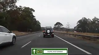 Thornleigh, NSW (Sydney) to Barton, ACT (Canberra) Drive via A28, M2, M7, M31, M23