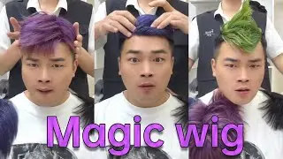 Hairstyles have a huge impact on a person.😄#T&oacute;c Giả Nam #T&oacute;c Giả#メンズウィッグ #ウィッグ