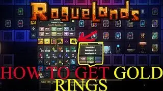 HOW TO GET GOLD / LEGENDARY RINGS!!! ( roguelands )